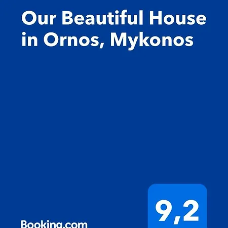 Our Beautiful House In Ornos, Mykonos Βίλα Ορνός